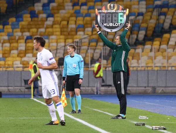 Uefa europa league: fc dynamo kiv v young boys — Stockfoto