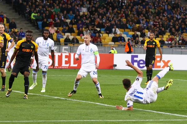 Liga Europa da UEFA: FC Dynamo Kyiv v Young Boys — Fotografia de Stock