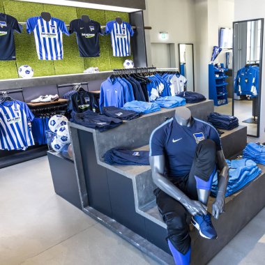 Berlin 'deki Hertha BSC Fanshop