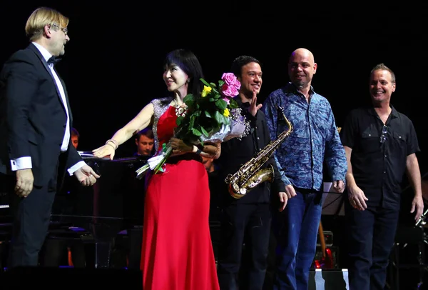 Keiko Matsui concert in Kyiv, Ukraine — Stock Photo, Image