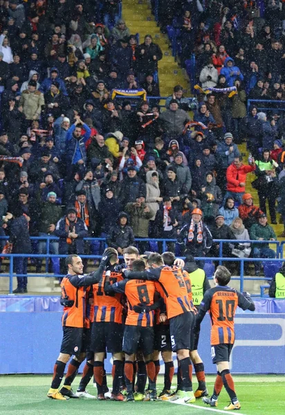 UEFA Champions League: Shakhtar Donetsk v Feyenoord — стокове фото