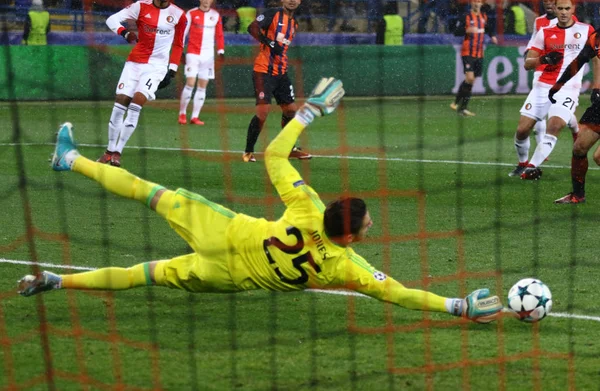 UEFA Champions League: Shakhtar Donetsk / Feyenoord — Foto de Stock