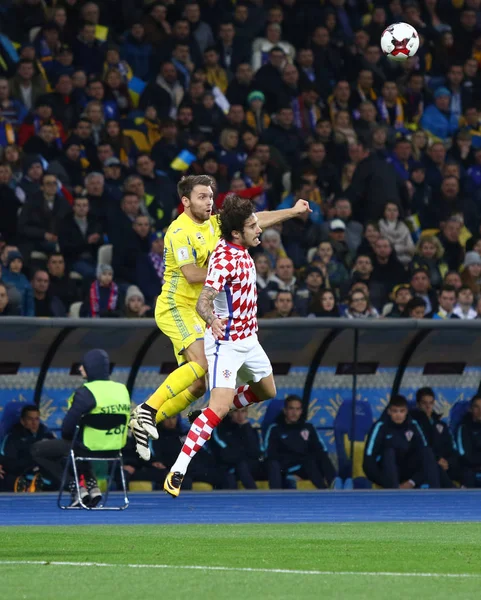 Qualifications pour la Coupe du monde 2018 : Ukraine v Croatie — Photo