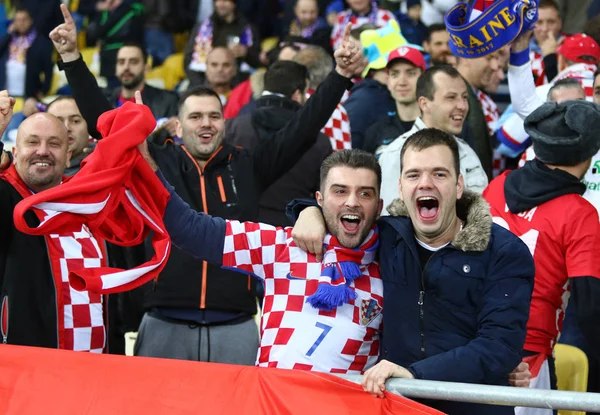 FIFA World Cup 2018 qualifying: Ukraine v Croatia — Stock Photo, Image