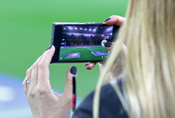 UEFA Champions League: Shakhtar Donetsk / Feyenoord — Foto de Stock