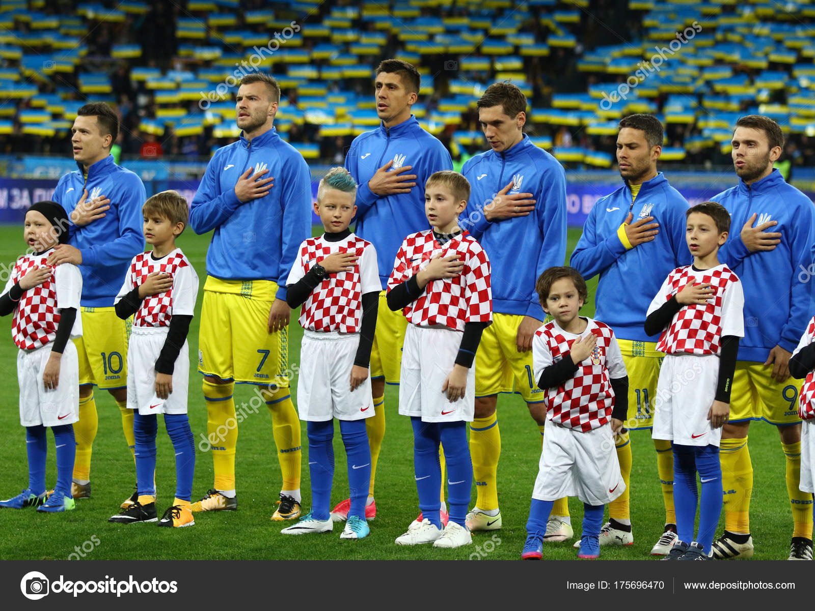 FIFA World Cup 2018 qualifying: Ukraine v Croatia – Stock Editorial