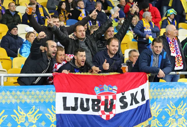 FIFA World Cup 2018 qualifying: Ukraine v Croatia — Stock Photo, Image