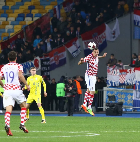 Qualifications pour la Coupe du monde 2018 : Ukraine v Croatie — Photo