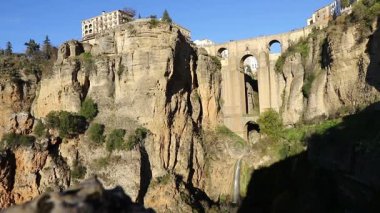 Puente Nuevo Bridge'de Ronda, Endülüs, İspanya