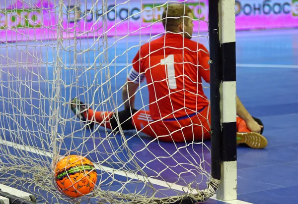 Futsal Friendly match Ucrânia / Espanha — Fotografia de Stock