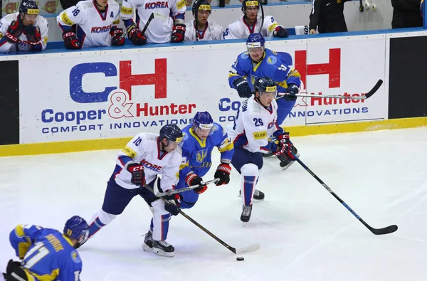 Hockey su ghiaccio 2017 World Championship Div 1A a Kiev, Ucraina — Foto Stock