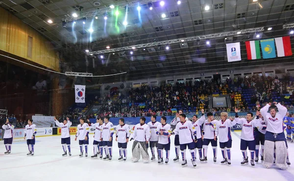 Championnat du monde de hockey sur glace 2017 Div 1A à Kiev, Ukraine — Photo