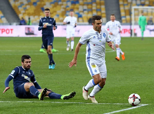 Premier League ucraniana: Dynamo Kyiv v Olimpik em Kiev — Fotografia de Stock