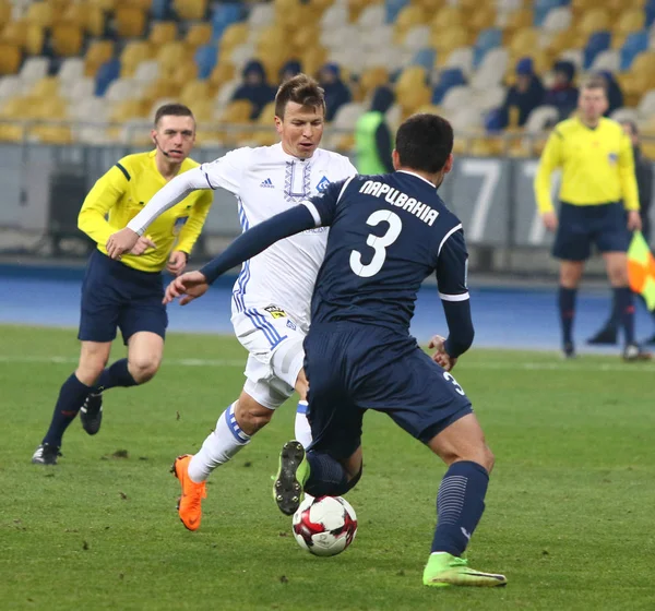 Ukraińska Premier League: Dynamo Kijów v Olimpik w Kijowie — Zdjęcie stockowe