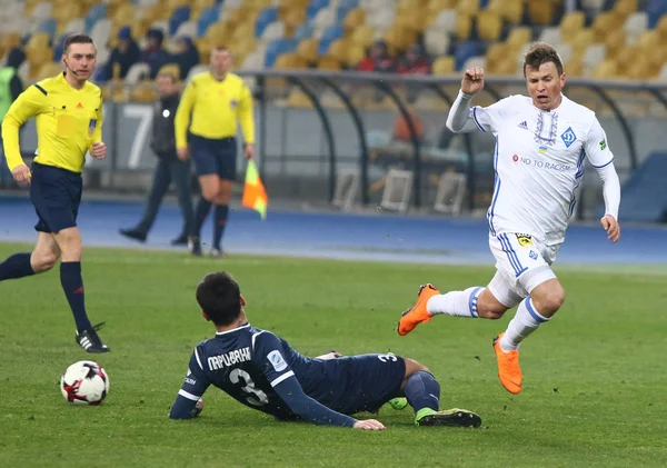 Ukrajinská Premier League: Dynamo Kyjev v. Olimpik v Kyjevě — Stock fotografie