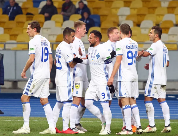 Ukraińska Premier League: Dynamo Kijów v Olimpik w Kijowie — Zdjęcie stockowe