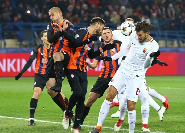 Ligue des champions de l'UEFA : Shakhtar Donetsk contre Roma — Photo