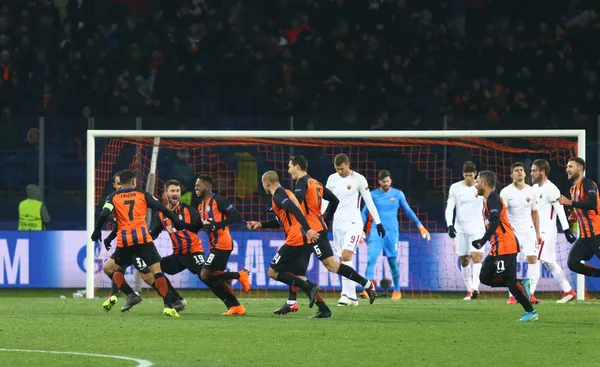 UEFA Şampiyonlar Ligi: Shakhtar Donetsk v Roma — Stok fotoğraf