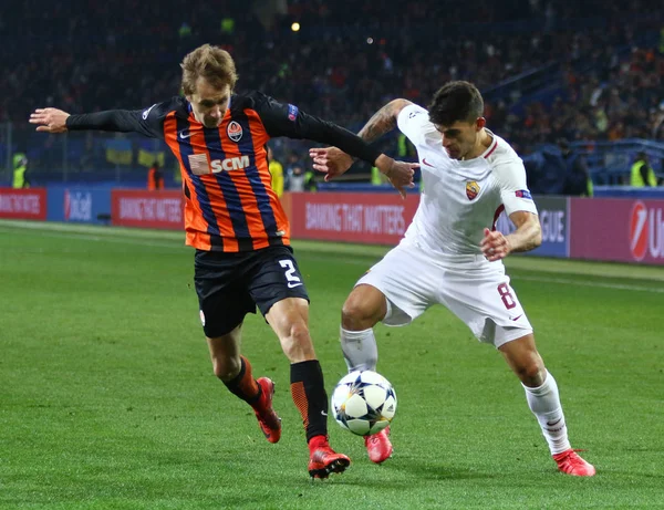 Ligue des champions de l'UEFA : Shakhtar Donetsk contre Roma — Photo