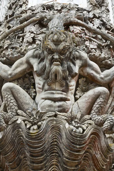 Detalles arquitectónicos del Palacio de Pena en Sintra, Portugal — Foto de Stock