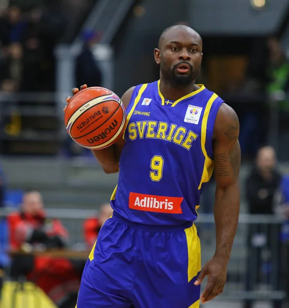 FIBA World Cup 2019 Qualifiers: Ukraine v Sweden in Kiev — Stock Photo, Image