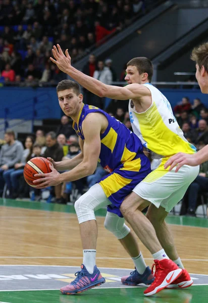 FIBA Dünya Kupası 2019 Elemeleri: Ukrayna v İsveç Kiev — Stok fotoğraf