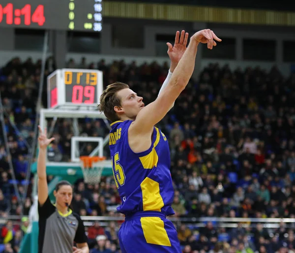 FIBA Dünya Kupası 2019 Elemeleri: Ukrayna v İsveç — Stok fotoğraf