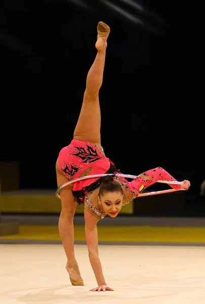 Gimnastyka Rhytmic Grand Prix w Kijów, Ukraina — Zdjęcie stockowe