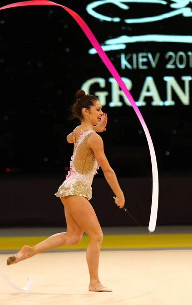 Gimnastyka Rhytmic Grand Prix w Kijów, Ukraina — Zdjęcie stockowe