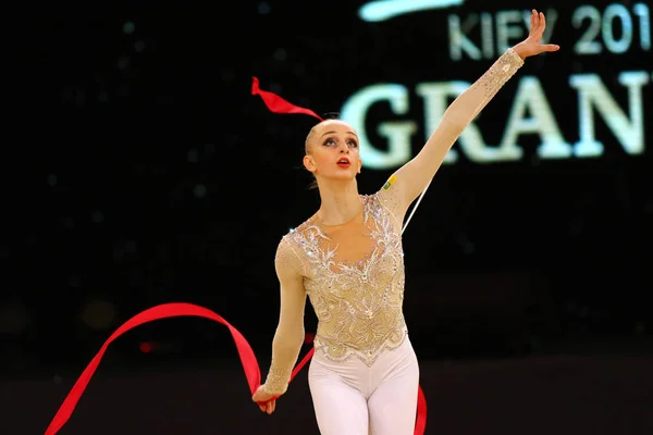 Grand Prix senam Rhytmic di Kiev, Ukraina — Stok Foto