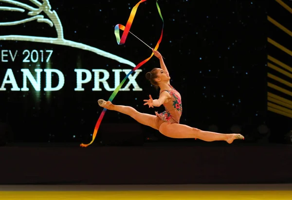 Gimnastyka Rhytmic Grand Prix w Kijów, Ukraina — Zdjęcie stockowe