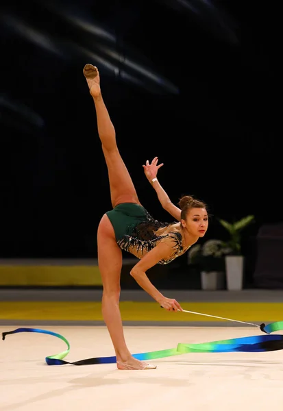 Gimnastyka Rhytmic Grand Prix w Kijów, Ukraina — Zdjęcie stockowe