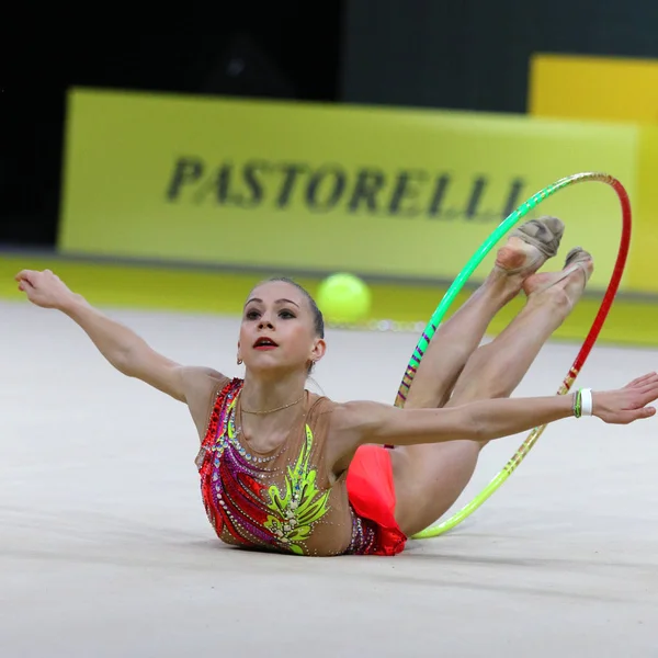 Rhythmic Gymnastics Grand Prix "Deriugina Cup" em Kiev, Ucrânia — Fotografia de Stock