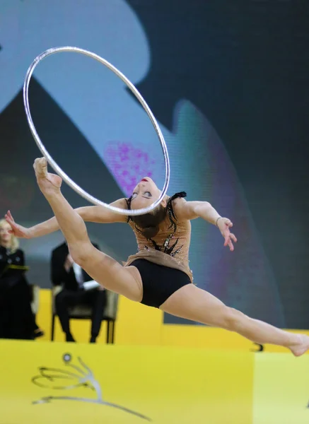 Rhythmic Gymnastics Grand Prix "Deriugina Cup" em Kiev, Ucrânia — Fotografia de Stock