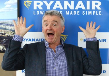 Ryanair Kiev-Boryspil Havalimanı, Ukrayna basın toplantısında