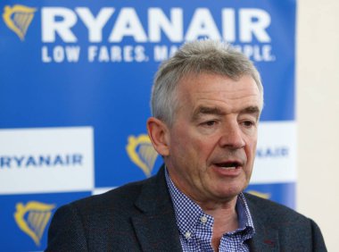 Ryanair Kiev-Boryspil Havalimanı, Ukrayna basın toplantısında