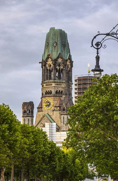 Kaiser-Wilhelm-Kirche, church in Berlin, Germany — Φωτογραφία Αρχείου
