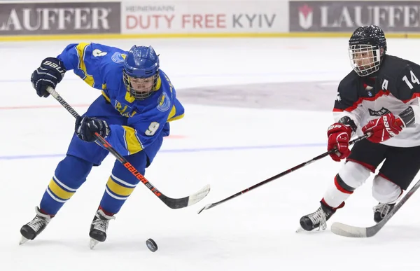 2018 Campeonato Mundial de Hóquei no Gelo Sub-18 Div 1, Kiev, Ucrânia — Fotografia de Stock