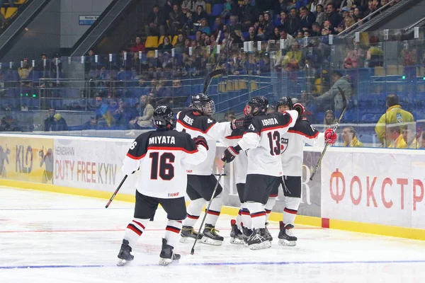 2018 Hokej U18 World Championship Div 1, Kijów, Ukraina — Zdjęcie stockowe