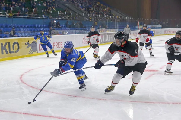 Championnat mondial de hockey sur glace des moins de 18 ans 2018 Division 1, Kiev, Ukraine — Photo