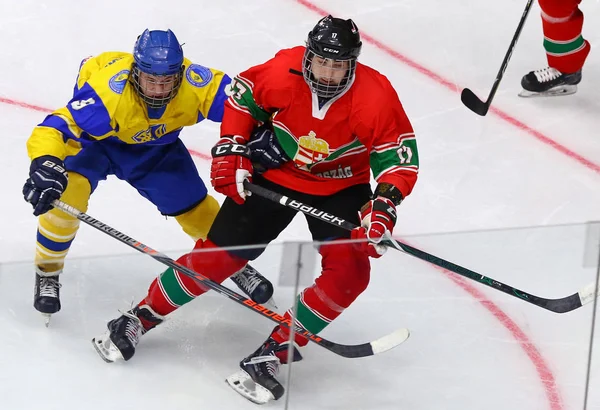 2018 eishockey u18 weltmeisterschaft div 1, kiw, ukraine — Stockfoto