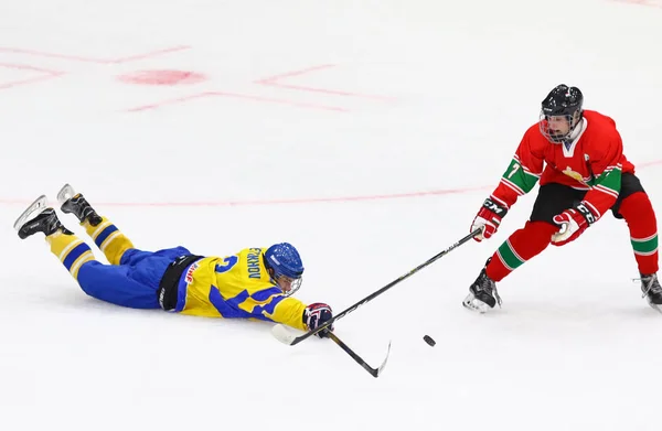 2018 Campeonato Mundial de Hóquei no Gelo Sub-18 Div 1, Kiev, Ucrânia — Fotografia de Stock