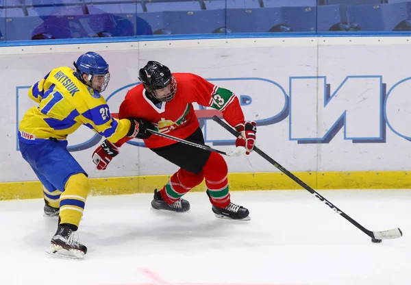 2018 Campeonato Mundial de Hóquei no Gelo Sub-18 Div 1, Kiev, Ucrânia — Fotografia de Stock