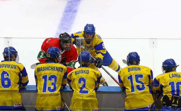 2018 Ice Hockey U18 World Championship Div 1, Kiev, Ukraina — Stockfoto