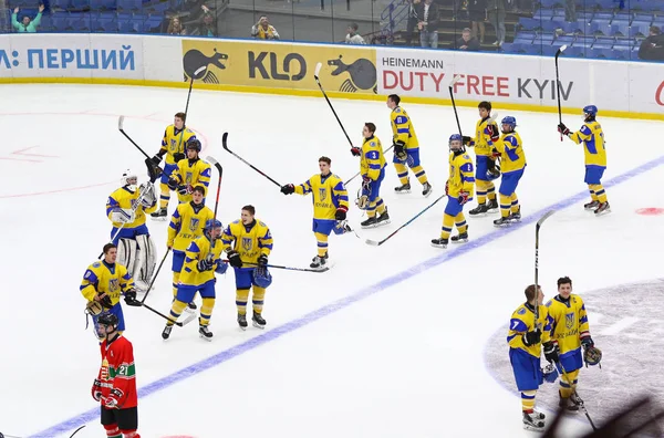 2018 eishockey u18 weltmeisterschaft div 1, kiw, ukraine — Stockfoto