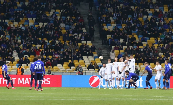 Liga Europa da UEFA: FC Dynamo Kyiv / SS Lazio — Fotografia de Stock