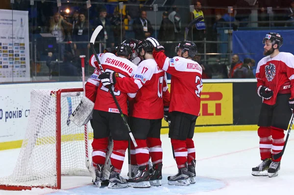 Championnat du monde de hockey sur glace 2017 Div 1 à Kiev, Ukraine — Photo