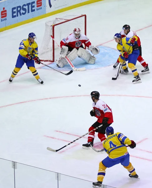 Ice Hockey 2017 World Championship Div 1 in Kyiv, Ukraine — Stock Photo, Image