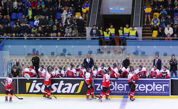 Ice Hockey 2017 World Championship Div 1 in Kyiv, Ukraine — Stock Photo, Image