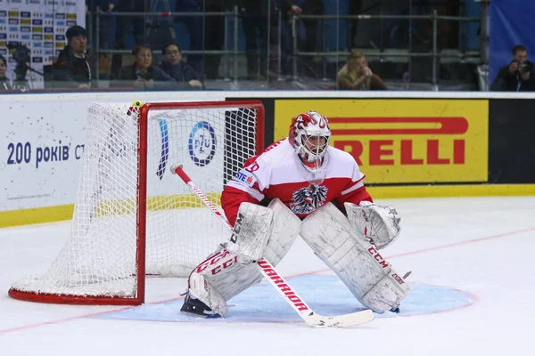 Ledním hokeji 2017 World Championship Div 1 v Kyjevě, Ukrajina — Stock fotografie